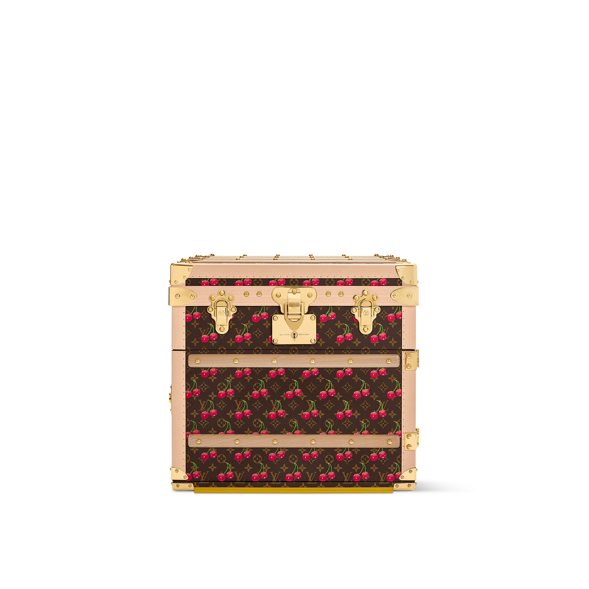 LV x TM Courrier Lozine Carré Cherry Other Monogram Canvas